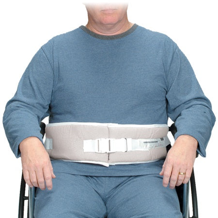 Wheelchair Belt, Self Release Extra Padded Foam, QR Bkl