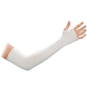 Arm Protector, Skin Sleeves 14", W/Thumb Hole, Adjstbl, S