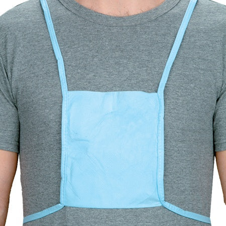 Telemetry Pouch Non Woven,Open,Ties,7.5X6.5