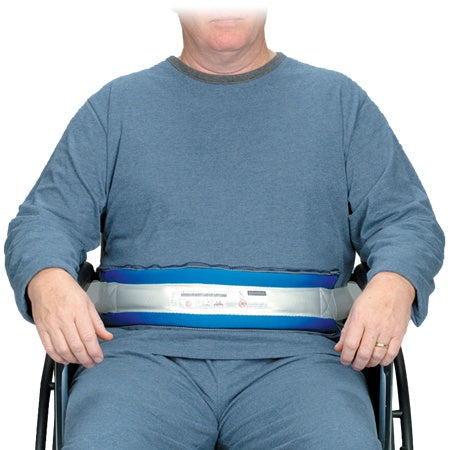 Wheelchair Belt Padded,Nylon,Slide Bkl,Loops