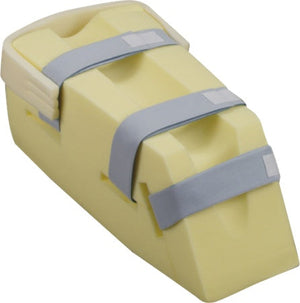Foam Positioner, Leg Pillow w/ Foot Strap,15x52x11