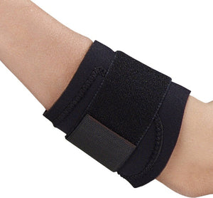 Elbow Support, Tennis Neoprene, w/ Pad, L