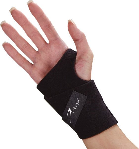 Wristlet, Ambidextrous Black Neoprene, Univ