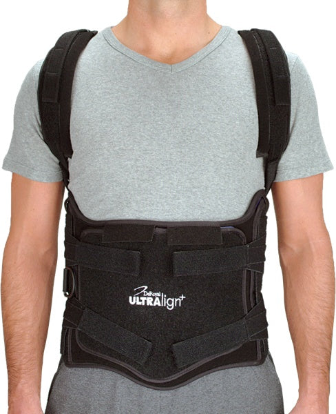 Back Support, Ultralign + TLSO Non Tapered, 25 Degrees, M