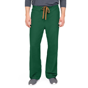 PerforMAX Unisex Reversible Scrub Pants with Front Drawstring, Evergreen, Regular Inseam, Size 4XL, Angelica Color Code