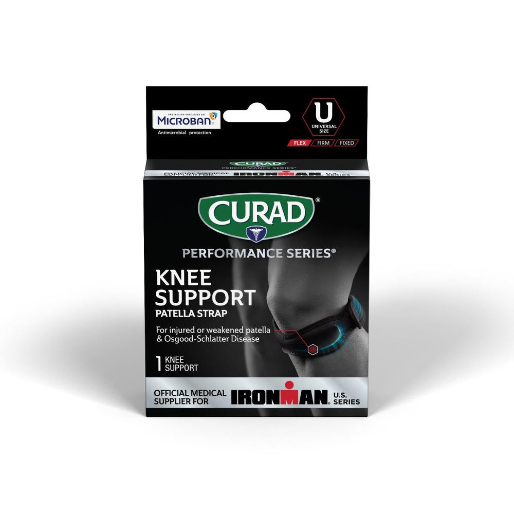 CURAD Performance Series IRONMAN Deluxe Patella Strap, Universal Size