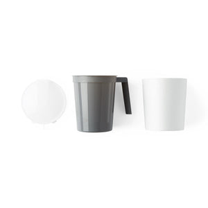 Water Pitcher Kit with Outer Foam Jacket, Includes Graphite Pitcher DYND80535 and Outer Foam Jacket DYND80532, Not Shrink-Wrapped