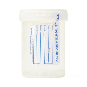 Pneumatic Tube System Specimen Containers, Sterile Fluid Path, 4 oz.