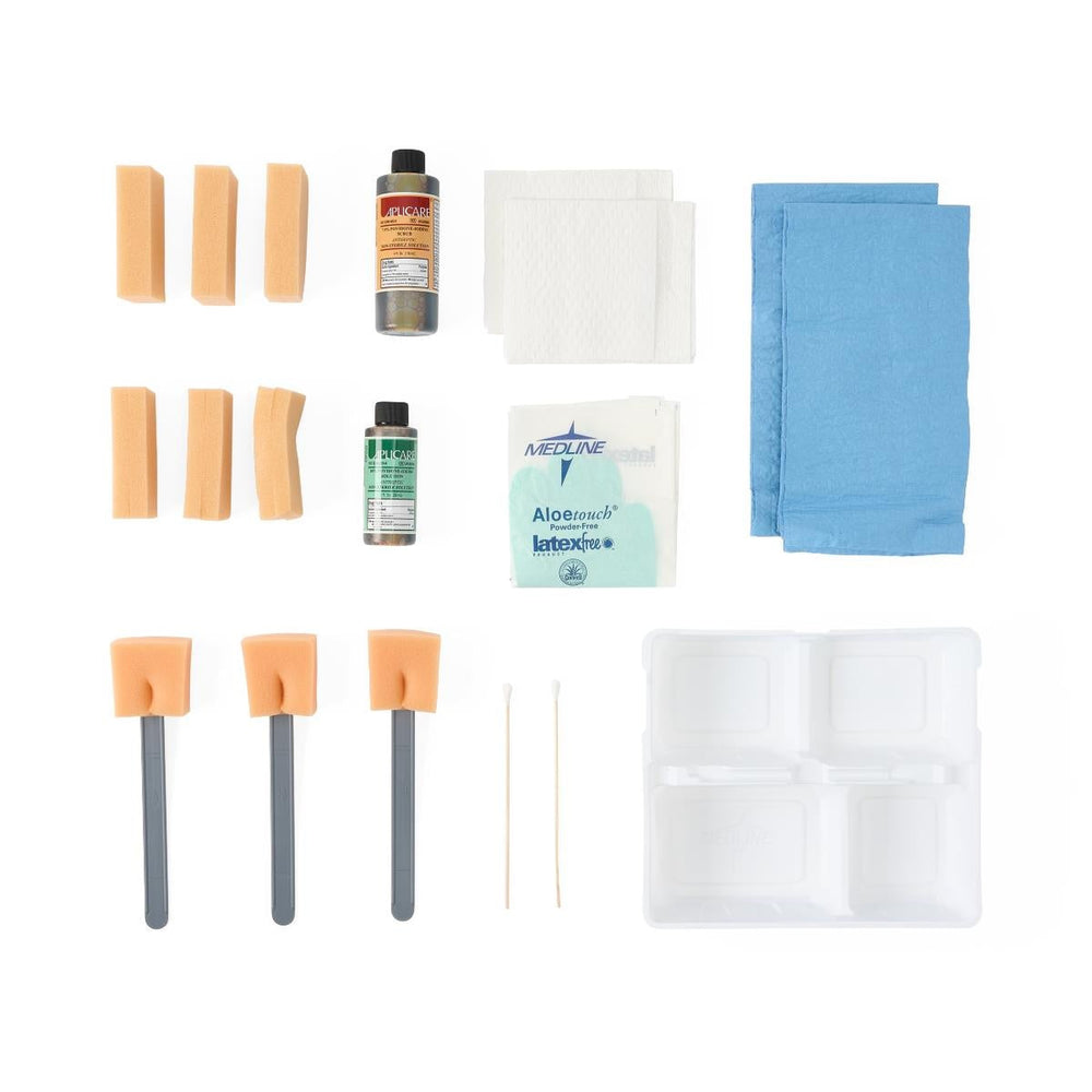 Skin Scrub Tray, Wet, Standard