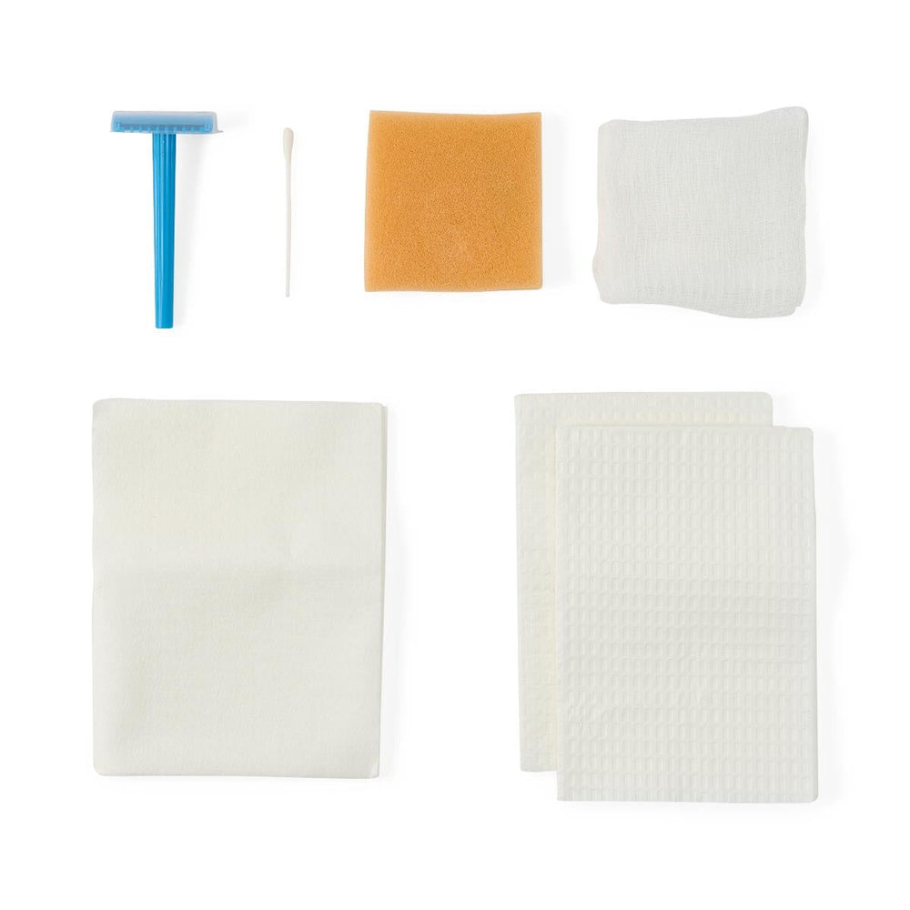 Prep/Shave Tray, 2 Compartments