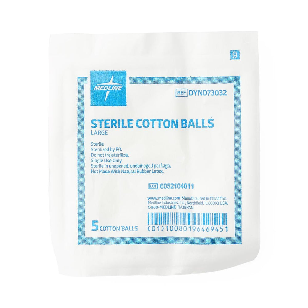 Cotton Balls, Large, Sterile