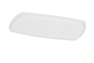 Deluxe Bedside Service Tray with Ridges, Pigment Free