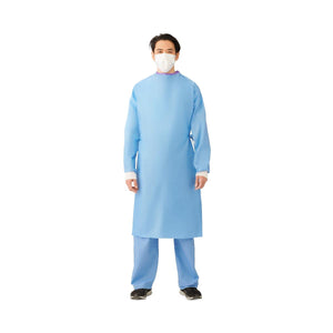 Sirus Nonreinforced Gown with Raglan Sleeves, Sterile, Size L