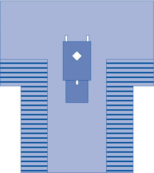 Thyroid T-Drape, Sterile