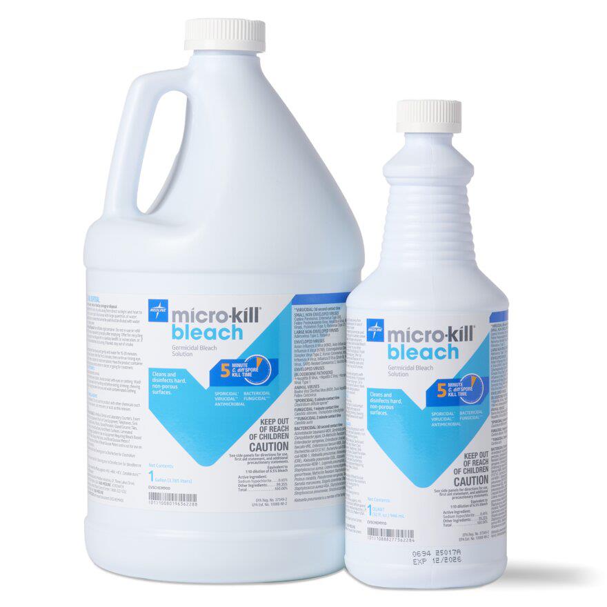 Micro-Kill Bleach Germicidal Bleach Solution, Ready-to-Use, 32 oz.