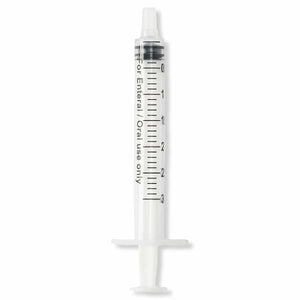 Clear Oral Syringe, 3 mL