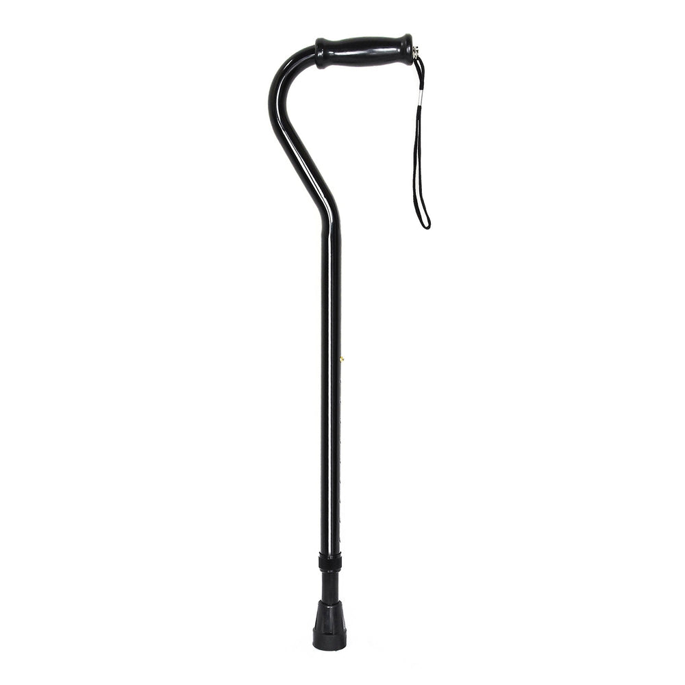 McKesson, Offset Cane McKesson Steel 29-3/4 to 37-3/4 Inch Height Black, Count of 1