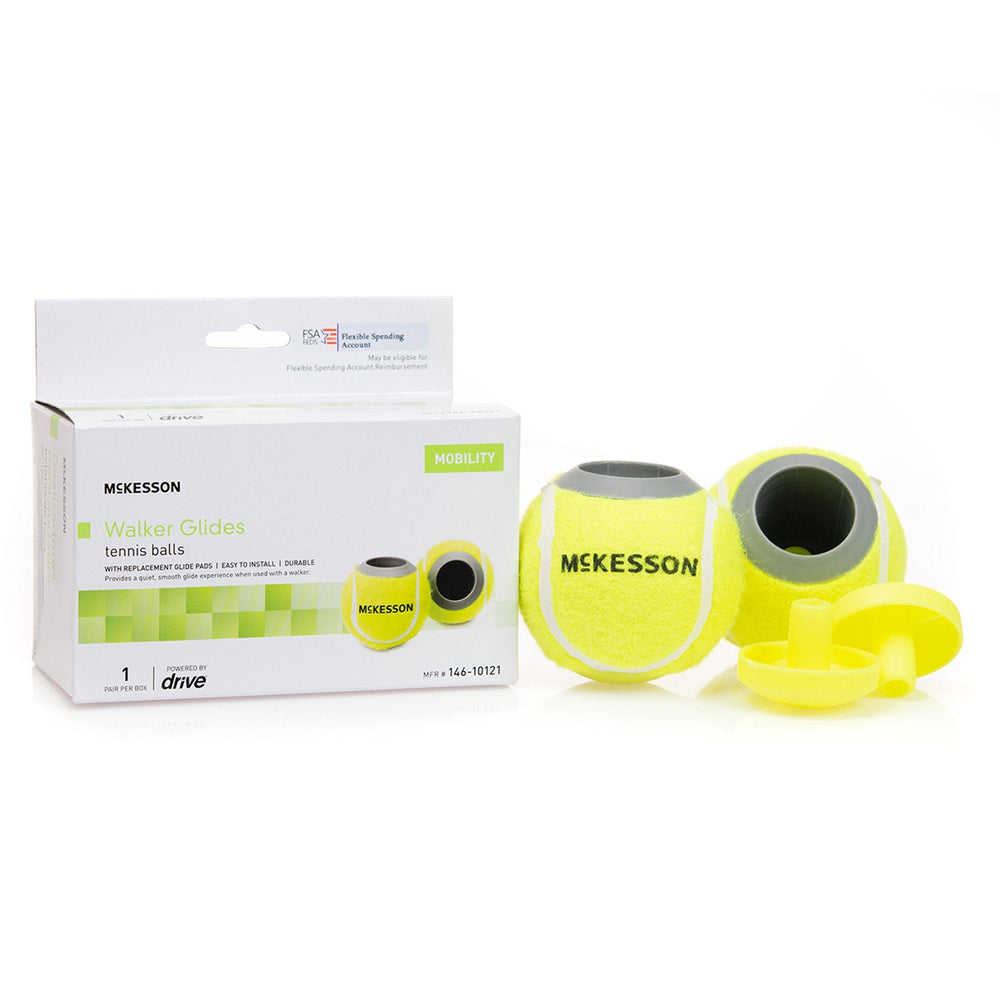 McKesson, Tennis Ball Glide Pad, Case Of 10
