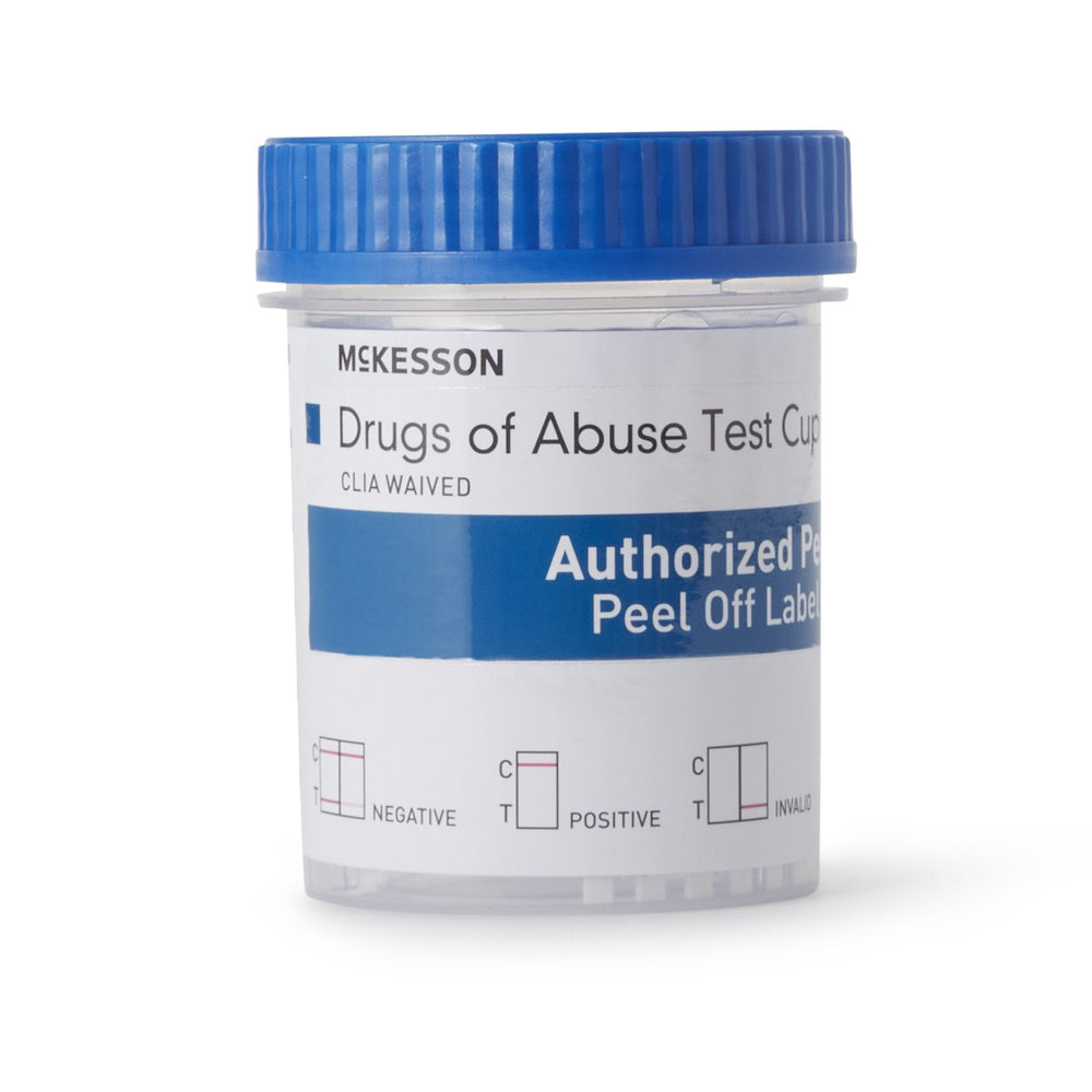 McKesson, 10-Drug Panel with Adulterants Drugs of Abuse Test, Box Of 25