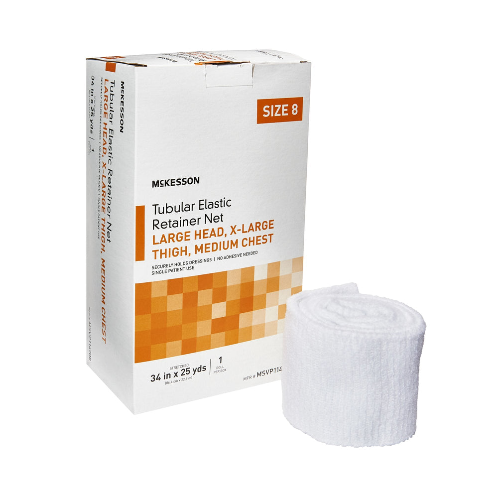 McKesson, Tubular Bandage Size 8 25 Yard, Box Of 1