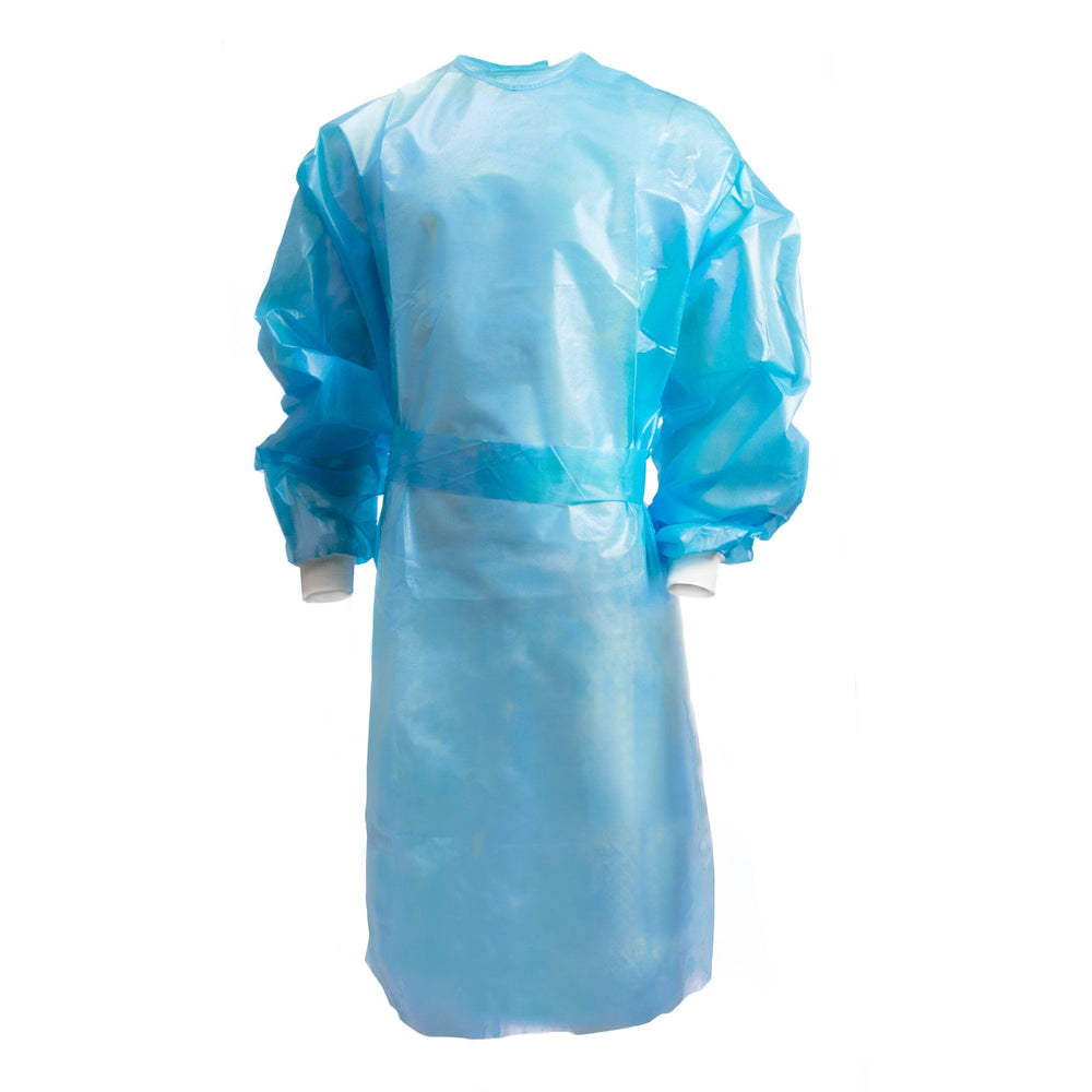 McKesson, Full Back Chemotheray Procedure Gown Large, Count of 10