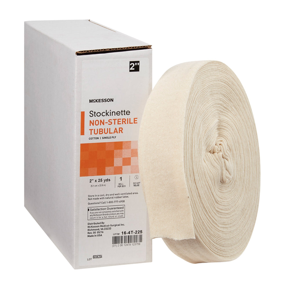McKesson, Stockinette Tubular McKesson 2 Inch X 25 Yard Cotton NonSterile