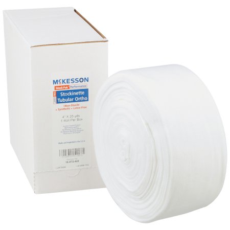 McKesson, Stockinette Tubular McKesson 4 Inch X 25 Yard Polyester NonSterile, 1 Roll