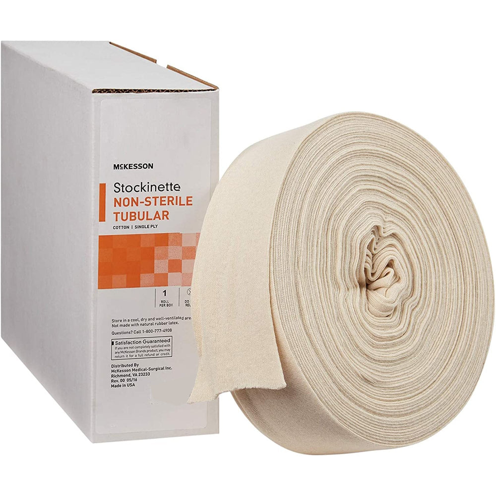 McKesson, Stockinette Tubular McKesson 6 Inch X 25 Yard Polyester NonSterile, 1 Roll