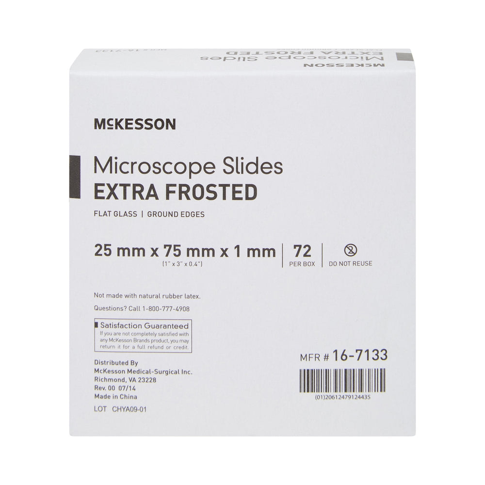McKesson, Microscope Slide, Case Of 20