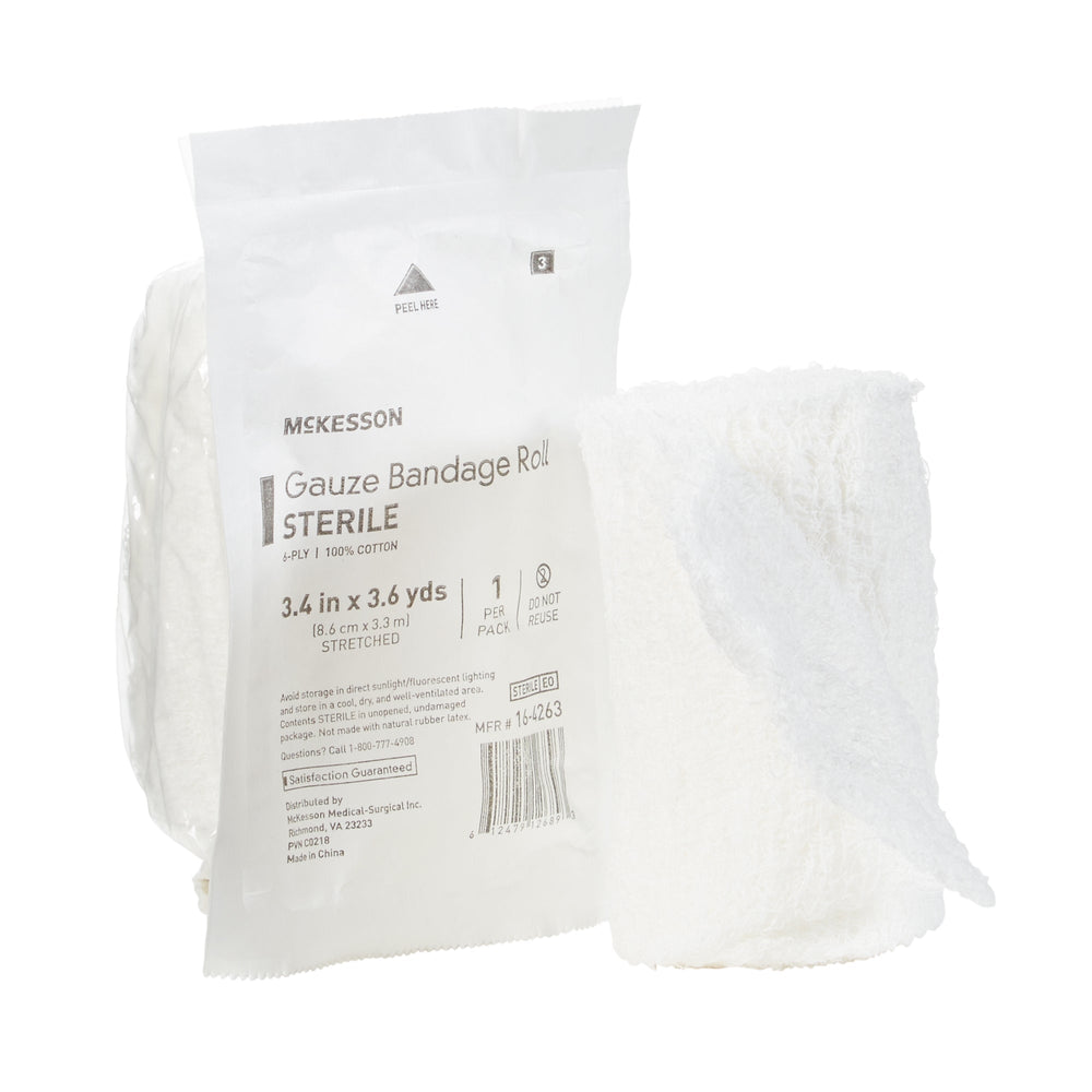 McKesson, Fluff Bandage Roll, Count of 96