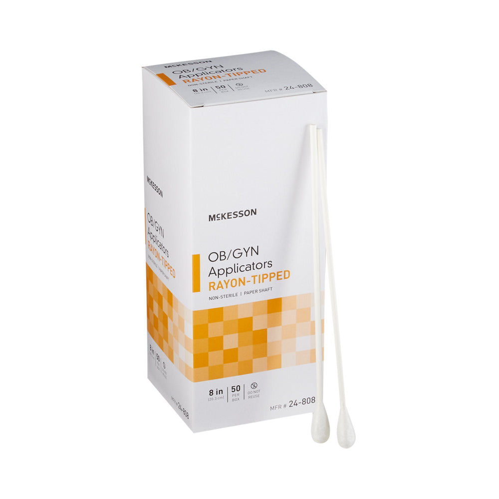 McKesson, OB/GYN Swabstick McKesson 8 Inch NonSterile