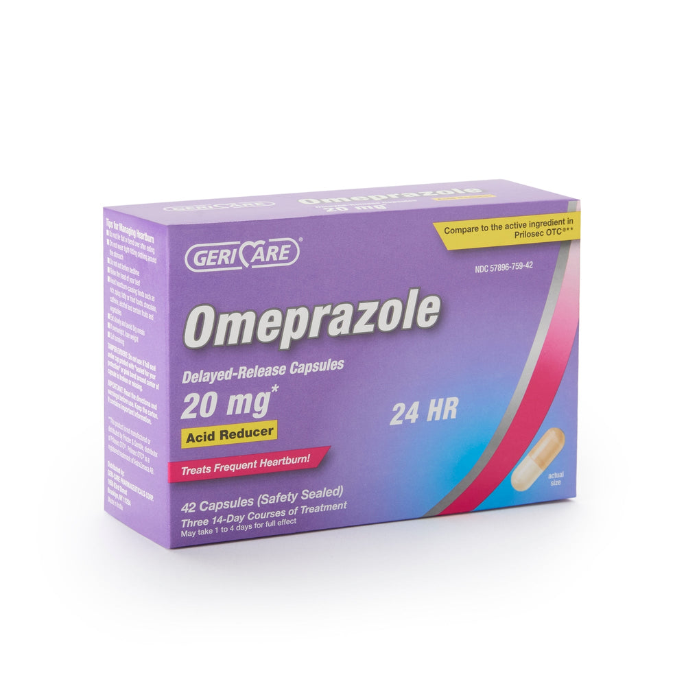 McKesson, Antacid Geri-Care 20.6 mg Strength Delayed-Release Capsule