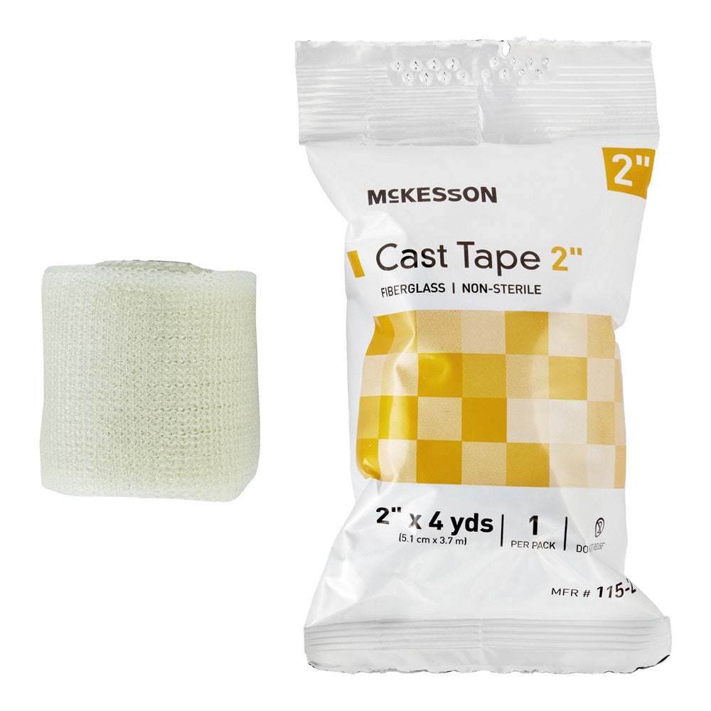 McKesson, Cast Tape 2 Inch X 12 Foot Fiberglass White