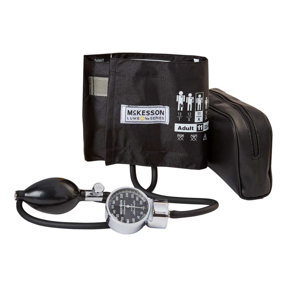 McKesson, Aneroid Sphygmomanometer with Cuff McKesson 2-Tube Pocket Size Hand Held One Size Fits Most