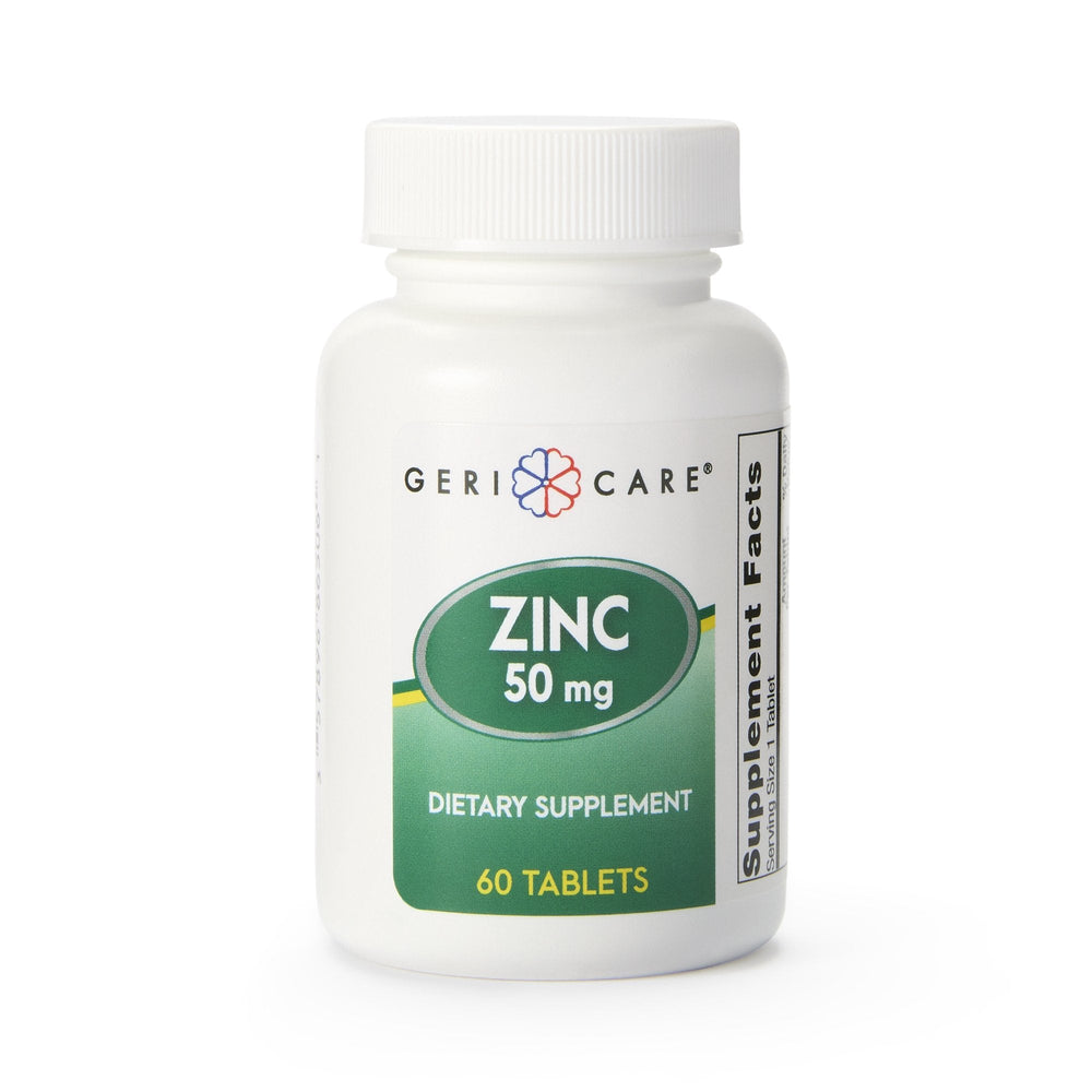 Gericare, Mineral Supplement Geri-Care Zinc Sulfate, 50 mg, Count of 12