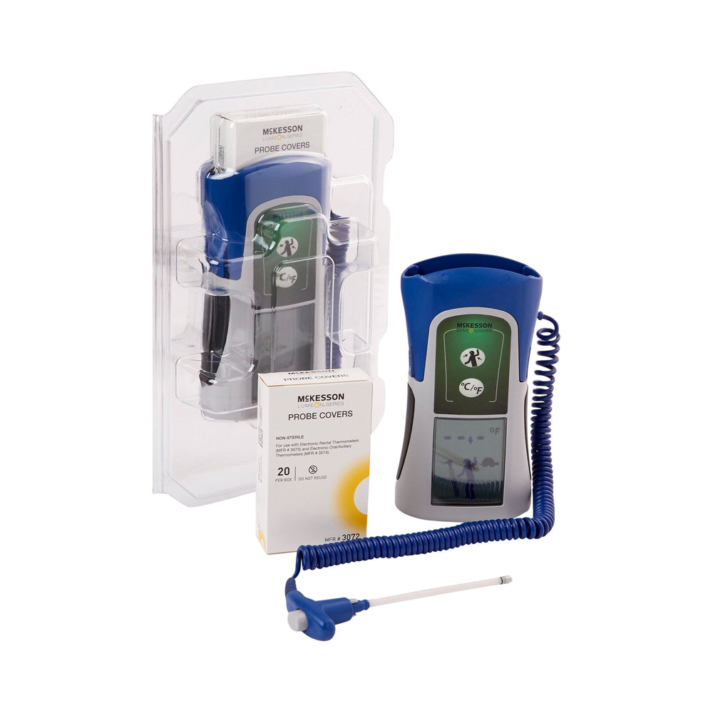 McKesson, Digital Thermometer McKesson LUMEON Oral / Under Arm Probe Hand-Held