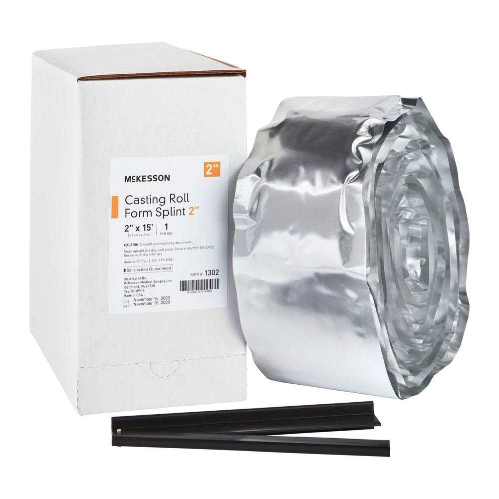 McKesson, Casting Roll Form Splints McKesson 2 Inch X 15 Foot Fiberglass White, Box Of 1