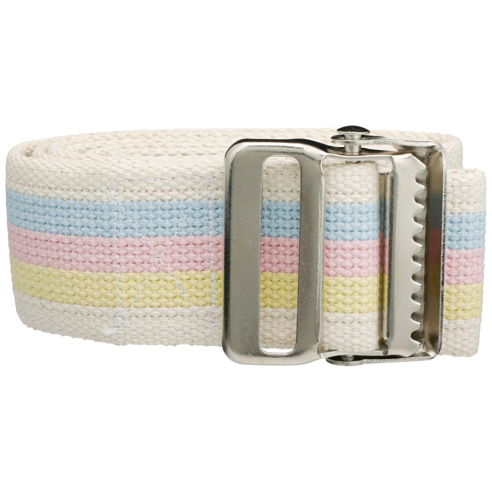 McKesson, Gait Belt 60 Inch Length Pastel Stripe 858