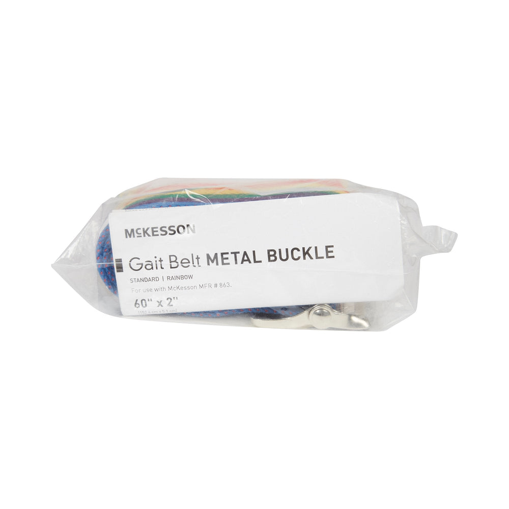 McKesson, Gait Belt 60 Inch Length Rainbow Design 863, Count of 48