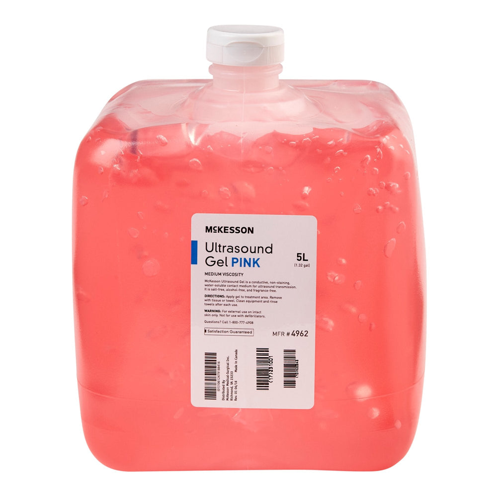 McKesson, Ultrasound Gel McKesson Ultrasound Transmission 5 Liter Cubitainer, Count of 4