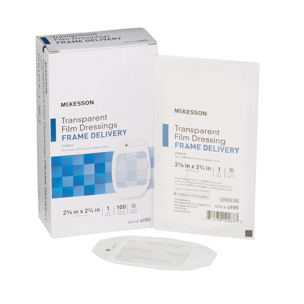 McKesson, Transparent Film Dressing, Box Of 100