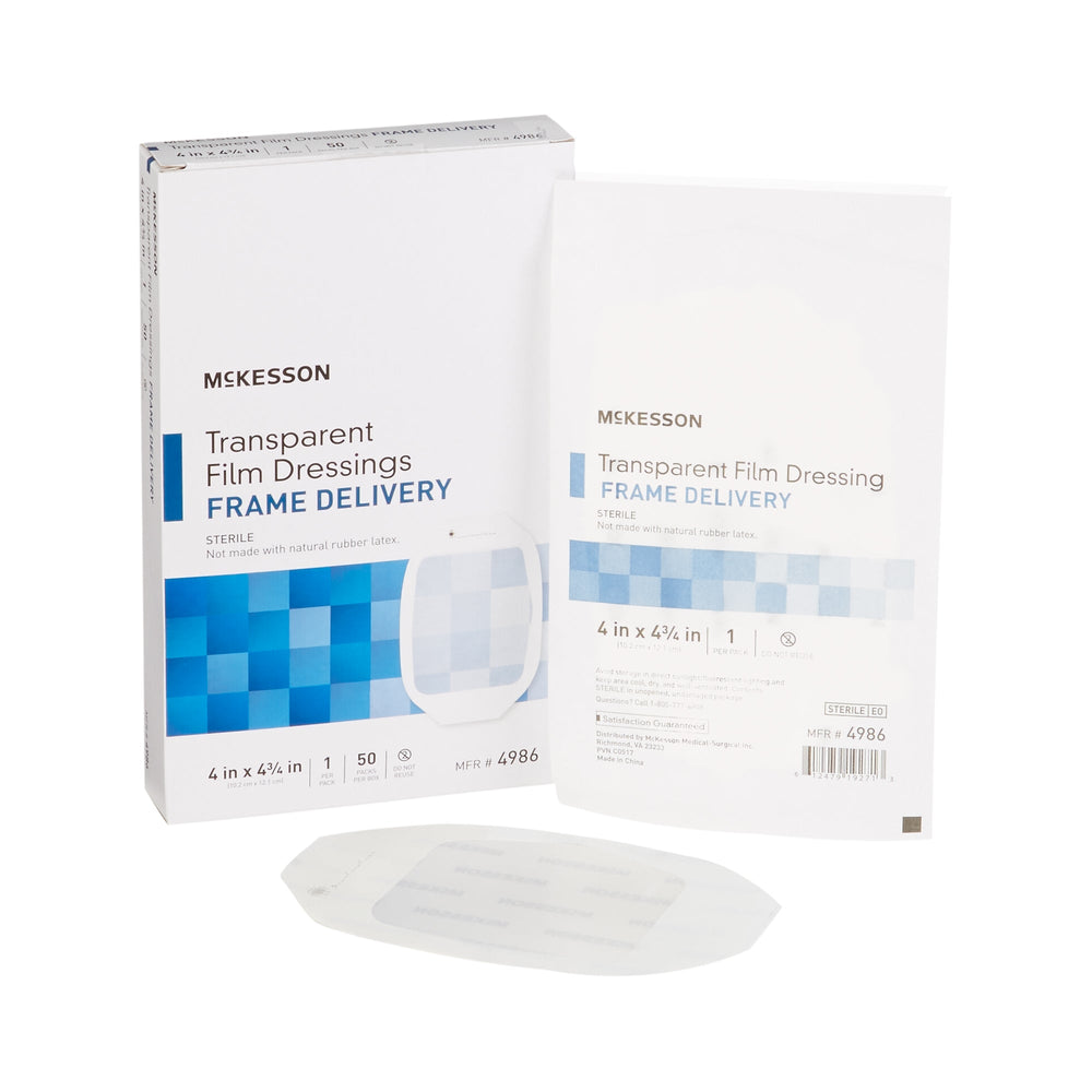 McKesson, Transparent Film Dressing, Box Of 50