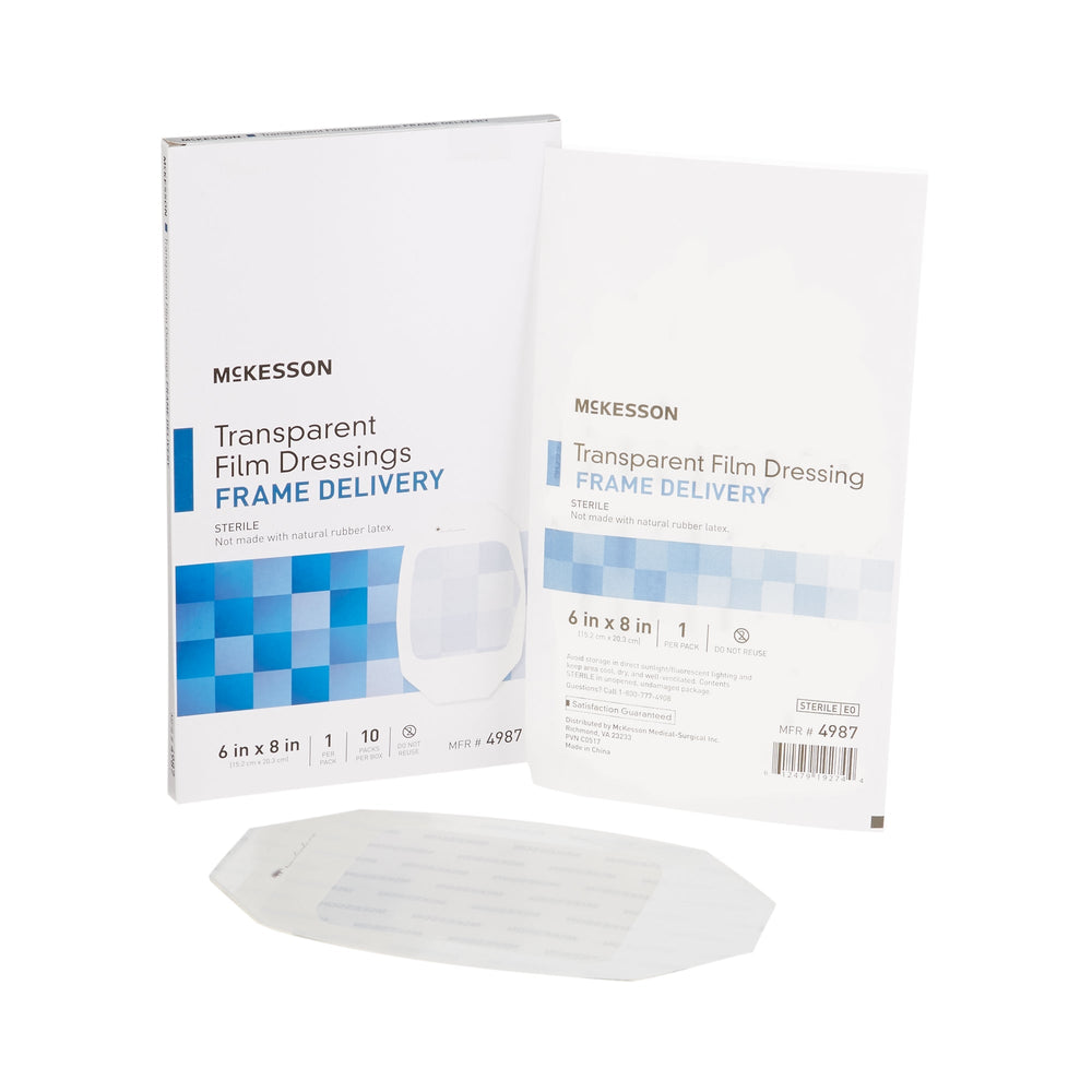 McKesson, Transparent Film Dressing, Box Of 10
