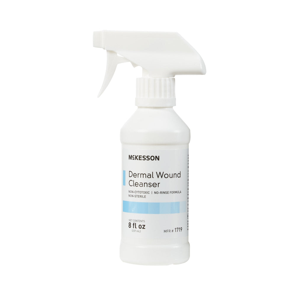 McKesson, Dermal Wound Cleanser Non-Sterile Non-Cytotoxic No-Rinse Formula, 8 Oz