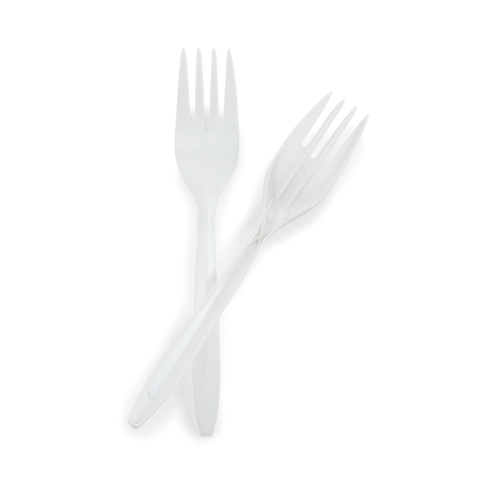 McKesson, General Purpose White Polypropylene Fork, Count of 1000