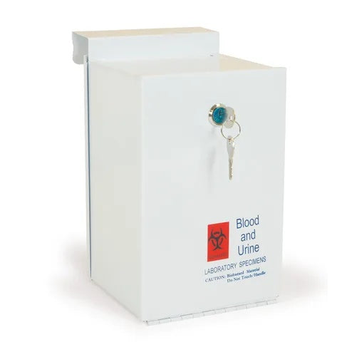 Steel Drop Box, Small • 9.5"W x 5"D x 6.25"H • Includes removable foam insert