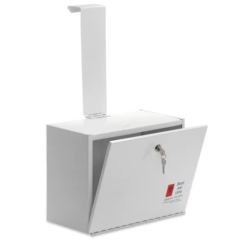 Steel Drop Box, Medium • 14"W x 7.25"D x 11"H