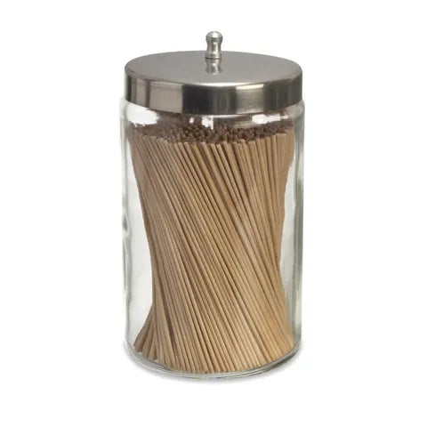 Sundry Jars, Glass Jars with Stainless Steel Lids