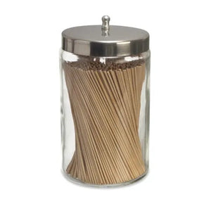 Sundry Jars, Glass Jars with Stainless Steel Lids