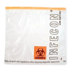 Infecon® Specimen Transport Bags, 24"W x 24"H